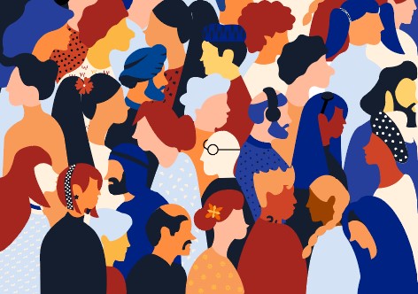 foule stylisée